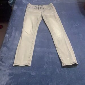 Size 24 gray skinny jeans